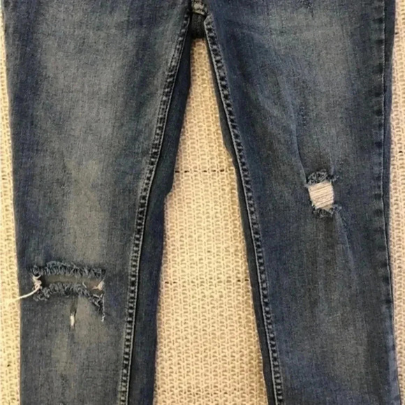 Free People | EUC Women’s Great Heights Skinny Jeans Frayed Hem Size 27 - Picture 3 of 9